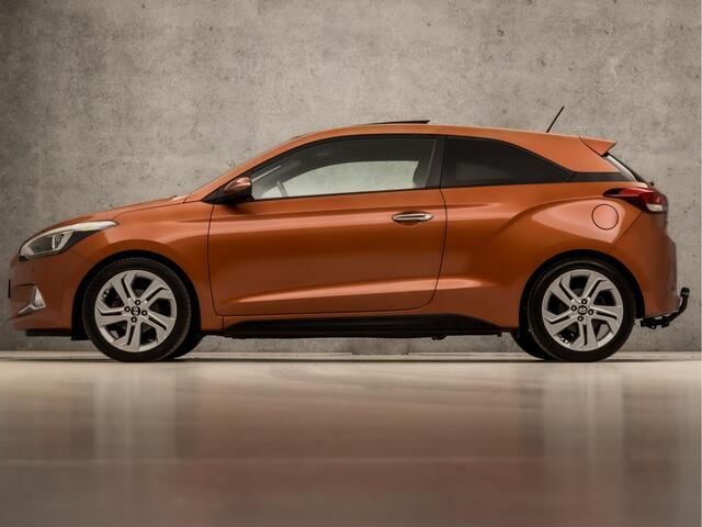 Hyundai I 20 Coupé 1.2 HP i-Drive Sport (SCHUIFDAK, NAVIGATIE, CAMERA, TREKHAAK, SPORTSTOELEN, KEYLESS, GETINT GLAS, CRUISE, NIEUWE APK, NIEUWSTAAT)