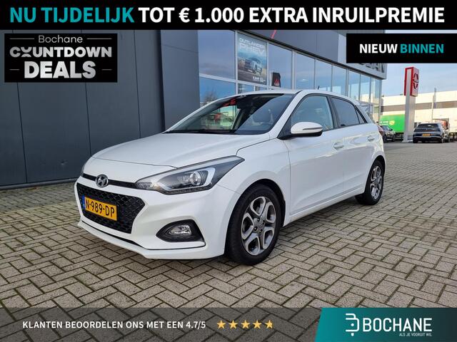 Hyundai I 20 1.0 T-GDI Comfort | Apple CarPlay / Android Auto navigatie |Achteruitrijcamera | Licht metalen velgen |