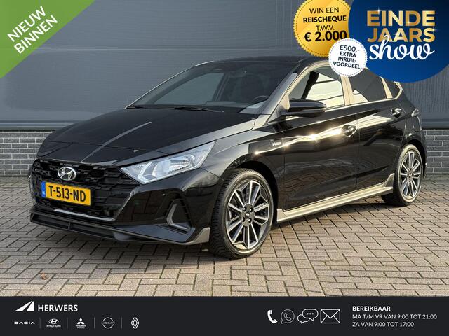 Hyundai I 20 1.0 T-GDI N Line 120 PK / Eerste Eigenaar / Dealer Onderhouden / Navigatie / Bose Audio / Achteruitrij Camera / Apple Carplay&Android Auto /