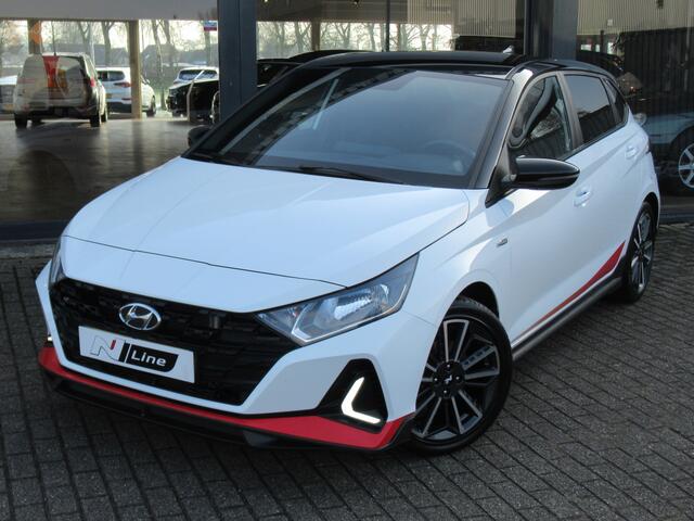 Hyundai I 20 1.0 T-GDI N Line Automaat 2e eigen | dealer onderh | tr.haak | dode hoek | navi
