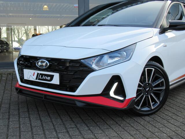 Hyundai I 20 1.0 T-GDI N Line Automaat 2e eigen | dealer onderh | tr.haak | dode hoek | navi
