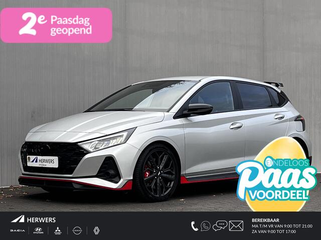 Hyundai I 20 N 1.6 N 204 PK / Fabrieksgarantie tot 05-2028 / Dealer onderhouden / Stuur- en stoelverwarming / Navigatie via Apple Carplay Android / 18" LM wielen /