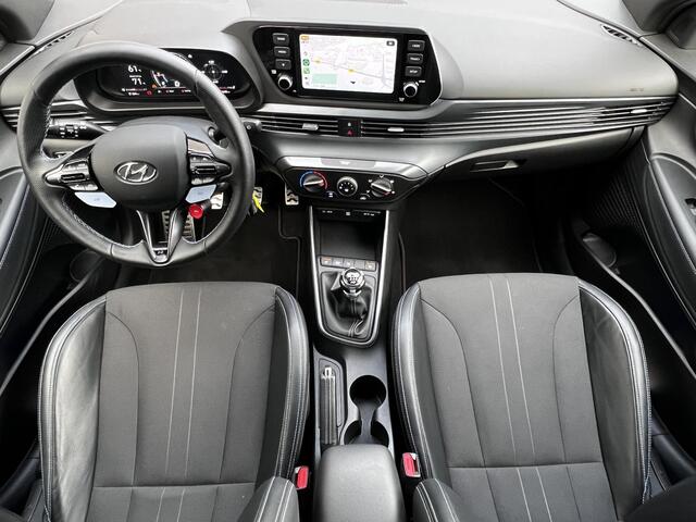 Hyundai I 20 N 1.6 N 204 PK / Fabrieksgarantie tot 05-2028 / Dealer onderhouden / Stuur- en stoelverwarming / Navigatie via Apple Carplay Android / 18" LM wielen /