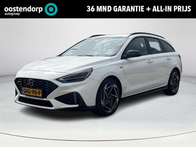 Hyundai I 30 Wagon 1.5 T-GDi MHEV N Line | Achteruitrijcamera | Stoel/stuurverwarming | Stoelgeheugen | Half leder/suède stoelen | Apple Carplay/Android Auto |