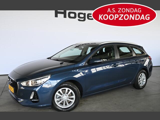 Hyundai I 30 Wagon 1.4 T-GDI Comfort Clima Navigatie Carplay Dealer Onderhouden! Inruil Mogelijk!