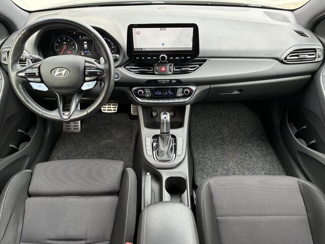 Hyundai I 30 Fastback 2.0 N 280pk DCT 8 / Fabrieksgarantie t/m 12-2026 / Dealer onderhouden / Trekgewicht 1600 kg / Stuur- & Stoel verwarming / Cruise control / Achteruitrijcamera / Keyless Entry/Start / Apple Carplay Android Auto /