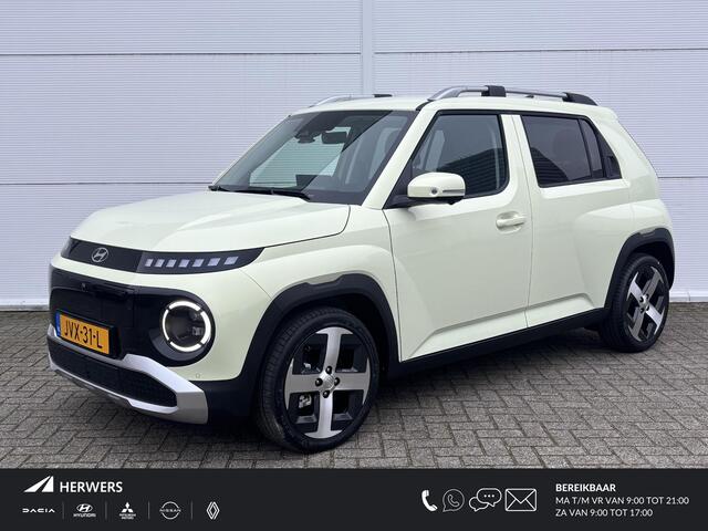 Hyundai INSTER Evolve 49 kWh + Winter & Tech Pack / ¤ 3.000,- Voordeel Op Nieuwprijs / Rijklaarprijs / Direct Leverbaar / Navigatie / LMV / 3-Fase Laden / Warmtepomp /