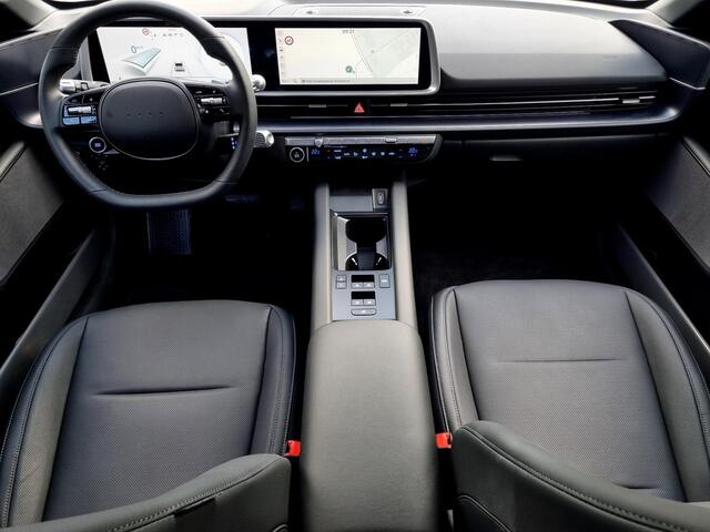 Hyundai IONIQ 6 Connect 77.4 kWh Automaat / Lederen Bekleding / Elektr. Achterklep / Cruise Control Adaptief / Camera / Navigatie / Stoelverwarming