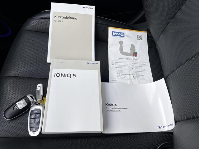 Hyundai IONIQ 5 Lounge AWD 73kWh 306pk Automaat / Dealer onderhouden / SoH accu 100% / Range 430km / 1.600 kg afneembare trekhaak / Elektrische stoelen en klep / Stoelventilatie / Stuur-, stoel- en achterbankverwarming /