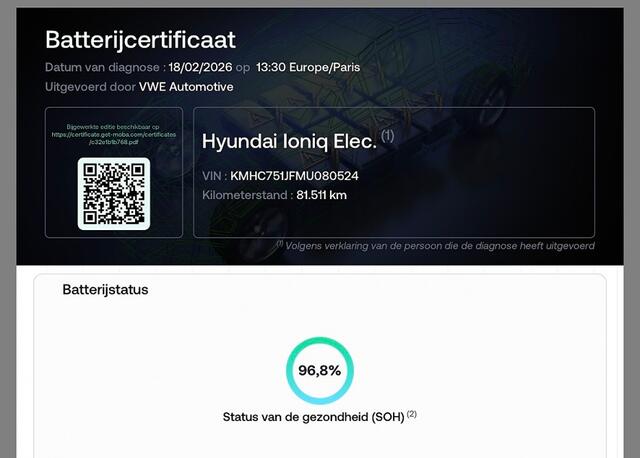 Hyundai IONIQ Comfort EV 38 kWh ecc,navi,lmv,camera