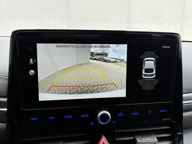Hyundai IONIQ Premium EV 38 kWh Automaat / SOH 98,1% / Dealer onderhouden / Warmtepomp / Lederen bekleding / Stuur-/Stoel-/Achterbankverwarming / Stoelventilatie / Adaptieve Cruise Control / Achteruitrijcamera /