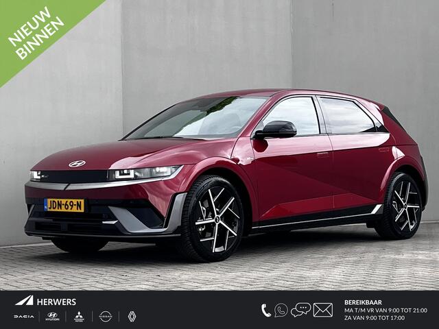 Hyundai IONIQ 5 N Line Edition Limited 84 kWh / Fabrieksgarantie tot 09-2030 /Accu SoH 100% / 1.600 kg trekgewicht / WLTP 515 km / Warmtepomp / Camera / Stuur- & stoelverwarming / CCS snel laden / 20" LM + All Season banden /