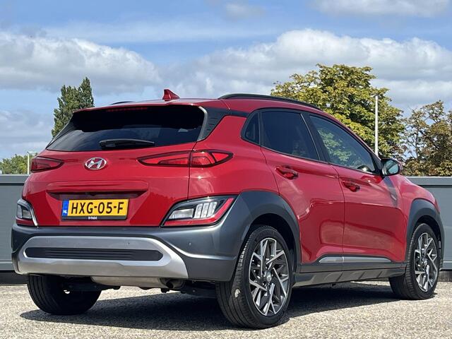 Hyundai Kona 1.6 GDI HEV X Line | 18'' Lmv Bi-color | Apple Carplay & Android Auto | Achteruitrijcamera | Cruisecontrol | Donker getint glas | Keyless entry | Parkeersensoren voor & achter |