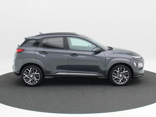 Hyundai Kona 1.6 GDi 105 Pk HEV Premium | Trekhaak | Camera | Krell Audio | Adaptive Cruise | Stoel Verwarming en ventilatie | Carplay | 18 Inch | 79.796 Km!!