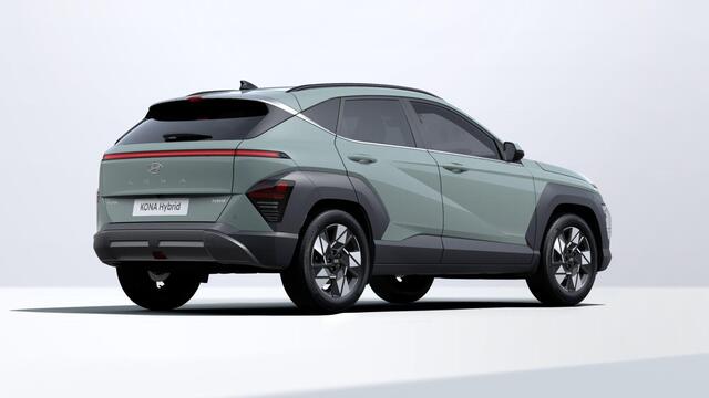 Hyundai Kona 1.6 GDI HEV Premium / ¤ 2000,- Voordeel Op Nieuwprijs / Rijklaarprijs / Direct Leverbaar / Navigatie / Lederen bekleding / Adaptieve Cruise Control /