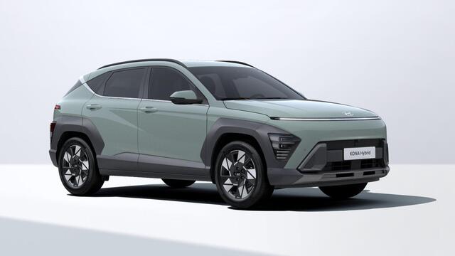 Hyundai Kona 1.6 GDI HEV Premium / ¤ 2000,- Voordeel Op Nieuwprijs / Rijklaarprijs / Direct Leverbaar / Navigatie / Lederen bekleding / Adaptieve Cruise Control /