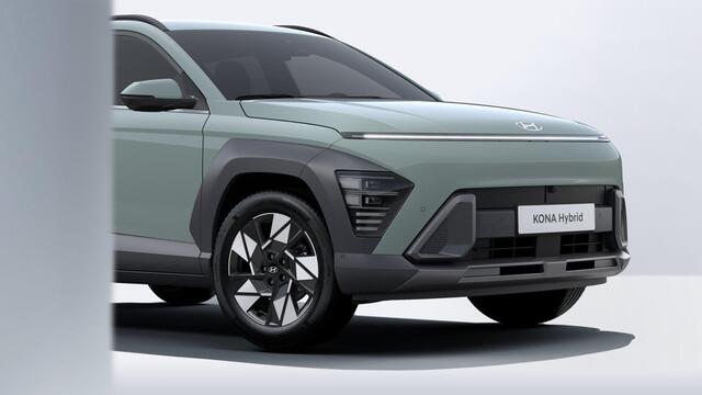 Hyundai Kona 1.6 GDI HEV Premium / ¤ 2000,- Voordeel Op Nieuwprijs / Rijklaarprijs / Direct Leverbaar / Navigatie / Lederen bekleding / Adaptieve Cruise Control /