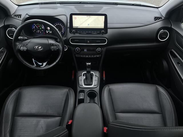 Hyundai Kona 1.6 GDI HEV Premium / Automaat / Trekhaak / Stoelverw. + verkoeling / Apple Carplay - Android Auto / Keyless / Camera / 18'' LMV /