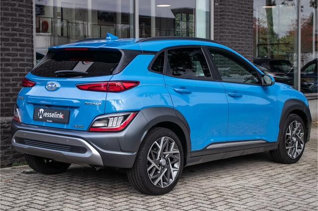 Hyundai Kona 1.6 GDI HEV Premium - Lederen bekleding | elektr. verstelbare stoelen