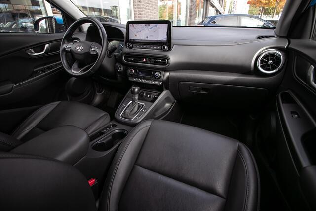 Hyundai Kona 1.6 GDI HEV Premium - Lederen bekleding | elektr. verstelbare stoelen