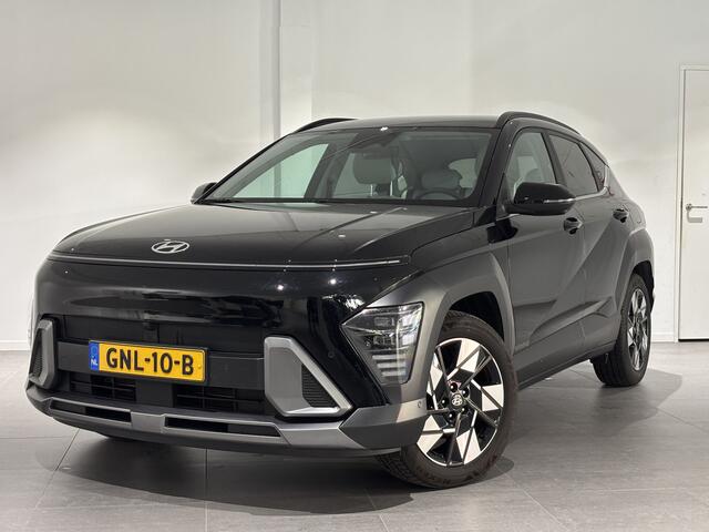 Hyundai Kona 1.6 GDI HEV Premium Hybride automaat met Lederen bekleding, Navigatie en Stoelverwarming Rijdende demo!
