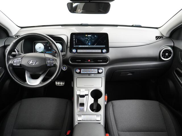 Hyundai Kona EV 64kWh 3-Fase SOH 100% Extended Range Apple Adap.Cruise Navi Digital-Dashb. Carplay Android Camera Pdc Krell®-Premium Audio Comfort Ecc Keyless DAB Lmv Led FCA Rijstrooksensor 17"lm Botsherkenning Highway-Assistent SpoorwisselAssist+Waarsch. ETMS Origin