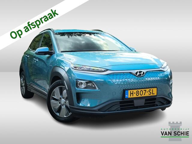 Hyundai Kona EV Premium 64 kWh 3-Fase 1e-Eig. & Keurig-Onderh. BOVAG-Garantie. NL-Auto..