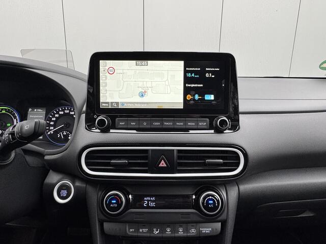 Hyundai Kona 1.6 GDI HEV Premium Eerste eigenaar / Dealeronderhouden/ Leder / Elek. Bedienbare Voorstoelen / Stoel- & Stuurverwarming voor + achter / Stoelverkoeling / KRELL Audio / NL Auto / 1.300 KG Trekgewicht / Led Verlichting /