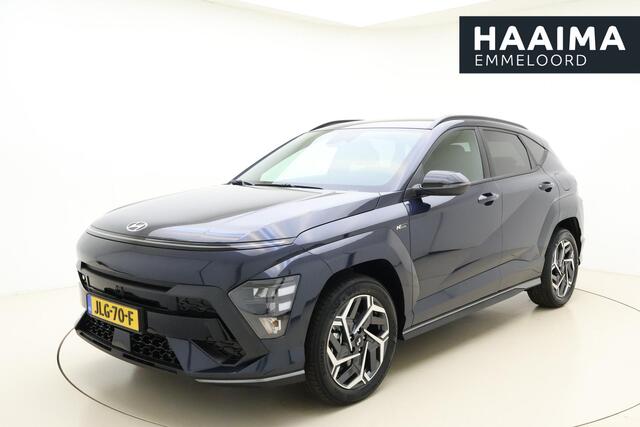 Hyundai Kona 1.6 GDI HEV N Line Hybride automaat | navigatie | Camera | Keyless | Draadloze telefoonlader | Adaptive cruise | Parkeer assistent | Lichtmetalen velgen