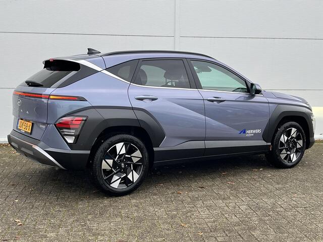 Hyundai Kona 1.6 GDI HEV Premium / Navigatie / Apple Carplay/Android Auto / Stoelen en stuurwiel verwarmd (Voor & achter) / Lederen bekleding /
