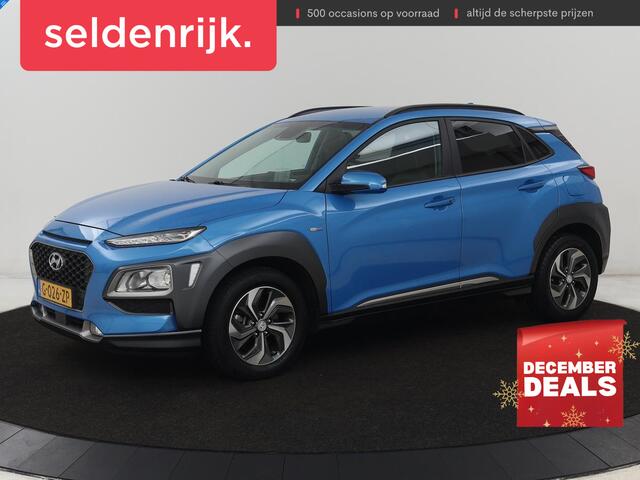 Hyundai Kona 1.6 GDI HEV Fashion | Head-Up | Trekhaak | Adaptive cruise | Camera | Carplay | Keyless | Dodehoek detectie | Climate control | Bluetooth