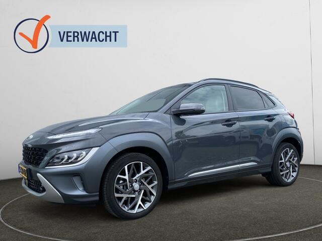 Hyundai Kona 1.6 GDI HEV Premium | Wit Leder.
