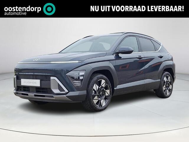 Hyundai Kona 1.6 GDI HEV Comfort Smart | Uit voorraad leverbaar! | Stoel/Stuurverwarming | Adaptive Cruise Control | Active Lane Keeping | Achteruitrij Camera | Elektrische Achterklep | Dodehoekdetectie |