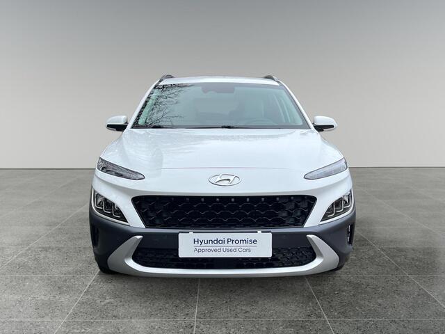 Hyundai Kona 1.6 GDI 140pk HEV Fashion | PREMIUM LEDEREN INTERIEUR | CLIMA | APPLE CARPLAY / ANDROID AUTO | ELEK. VERSTELBARE STOELEN | DODEHOEKBEW. |