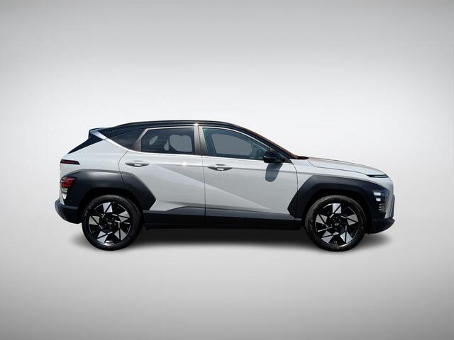 Hyundai Kona 1.6 GDI HEV Premium | Two-Tone Lakkleur | Stoelverwarming + -Ventilatie | 360° Camera | Leder | Navigatie | Apple Carplay/Android Auto | Geheugenstoel