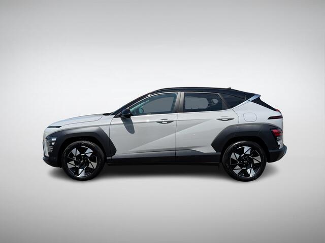 Hyundai Kona 1.6 GDI HEV Premium | Two-Tone Lakkleur | Stoelverwarming + -Ventilatie | 360° Camera | Leder | Navigatie | Apple Carplay/Android Auto | Geheugenstoel