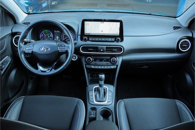 Hyundai Kona 1.6 GDI HEV Premium |stoelkoeling/verwarming|elek stoel|keyless|18"|