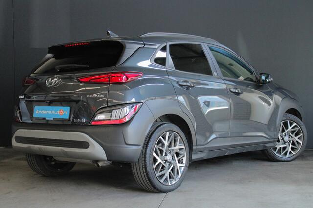 Hyundai Kona 1.6 GDI HEV Premium |dealer onderhouden|stoel/stuurverwarming|camera