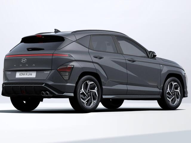 Hyundai Kona N Line Sky 1.6 GDI HEV 137pk | ¤2.640 KORTING | PANODAK | 360° CAMERA | ELEK. ACHTERKLEP |