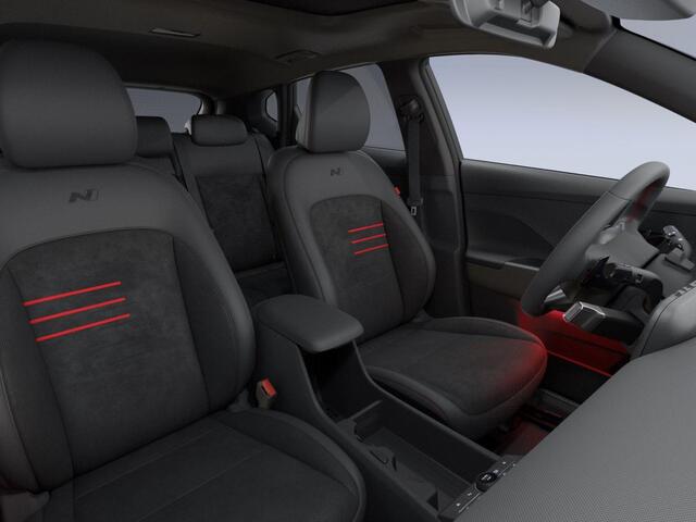 Hyundai Kona N Line Sky 1.6 GDI HEV 137pk | ¤2.640 KORTING | PANODAK | 360° CAMERA | ELEK. ACHTERKLEP |