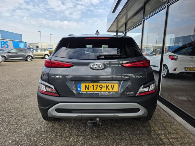 Hyundai Kona 1.6 GDI HEV FASHION HEAD-UP, 18LM, TREKHAAK, STOEL+ STUURVERWARMING