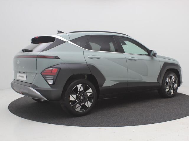 Hyundai Kona 1.6 GDI HEV Premium / ¤3.000,- Voordeel / 360º Camera / Lederen Bekleding / Elektrische Stoelen met Geheugen / / Stoel Verwarming+Verkoeling / Keyless / Head-Up Display /