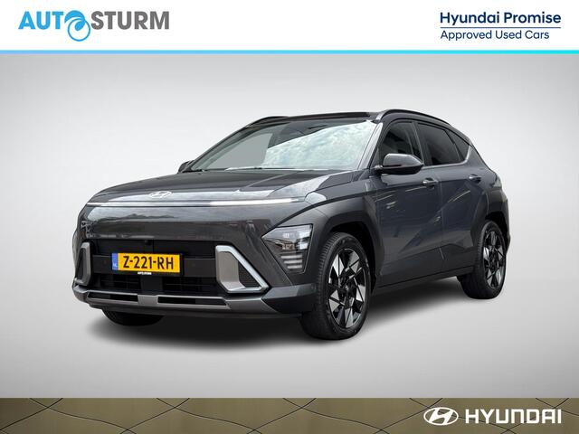 Hyundai Kona 1.6 GDI HEV Premium NL-Auto, Meest Luxe Uitvoering!