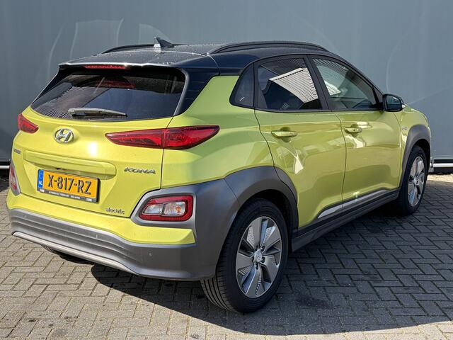 Hyundai Kona BJR 2020 EV Fashion 64 kWh 204 PK TWO TONE! | LEDER | CAMERA | STOELVERWARMING | HEAD-UP DISPLAY | FULL LED | ELEK. STOELEN