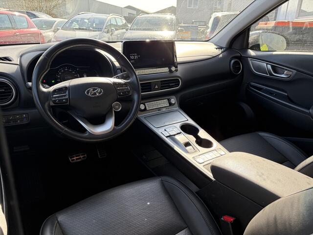 Hyundai Kona BJR 2020 EV Fashion 64 kWh 204 PK TWO TONE! | LEDER | CAMERA | STOELVERWARMING | HEAD-UP DISPLAY | FULL LED | ELEK. STOELEN