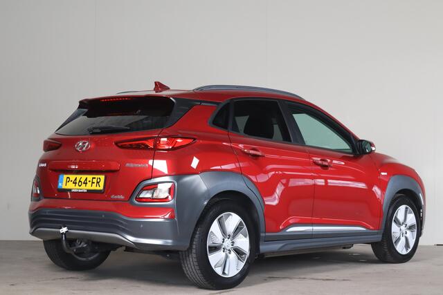 Hyundai Kona EV Premium 64 kWh SOH 100% Elek.Stoel + Leder I Stoel Verw.+Koeling