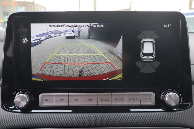 Hyundai Kona EV Premium 64 kWh SOH 100% Elek.Stoel + Leder I Stoel Verw.+Koeling