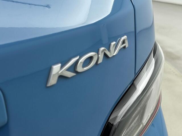 Hyundai Kona EV Premium 64 kWh Lederen bekleding | Navi | SOH 95,7% | ParkeerCamera |