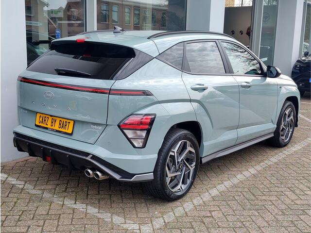 Hyundai Kona 1.6 GDI HEV N LINE AUTOMAAT Keyless | Dodehoeksensoren | 360 Camera