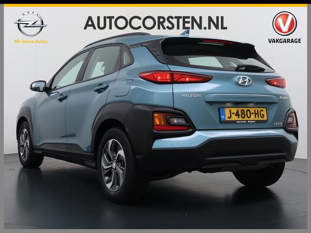 Hyundai Kona 1.6GDI 142PK HEV Hybrid Automaat Adap.Cruise Navi Ecc Camera Krell®-Audio Apple Carplay Android Auto Comfort Lane Assist VESS Led Lmv Isofix Bluetooth DAB FCA 1e Eigenaar Origineel Nederlandse Auto